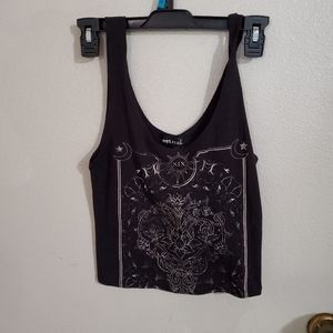 Tarot Crop Top Tank | Wet Seal